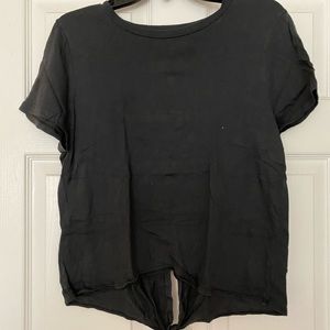 Aerie Crop Short She workout top